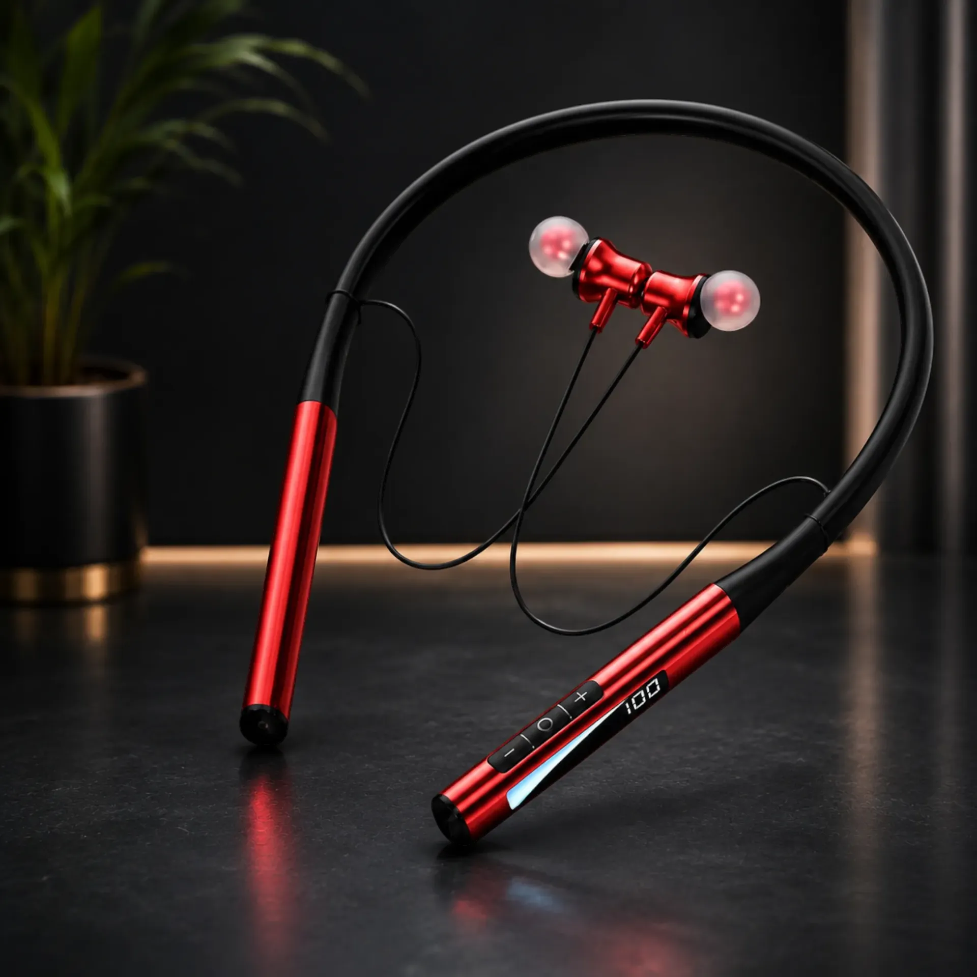 [NBDD-G959-RD01] iFAST IF-959 Bluetooth Neckband Earphone (Red)